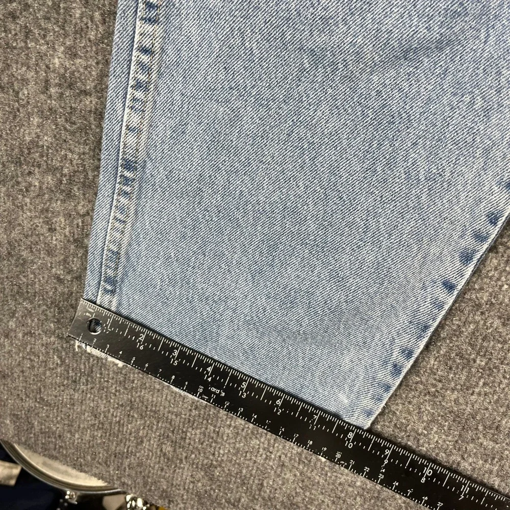 Wrangler Jeans‎ Mens Size 38x32 Light Wash Regular Fit Straight Leg Denim Pants
